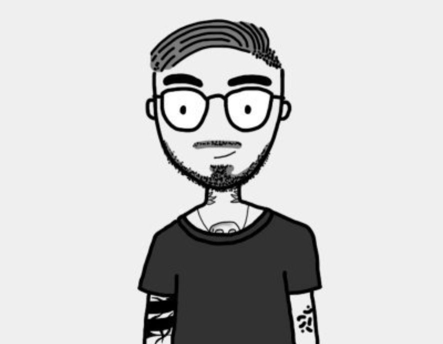 El avatar con el que se identifica Uriel de Simoni en Twitter. El autor de la anécdota que contó a conocidos suyos en Reino Unido y que involucra la costumbre de aplaudir en las playas argentinas al perderse un niño