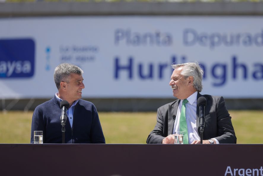 El evento significó el reencuentro de Alberto Fernández con Juan Zabaleta