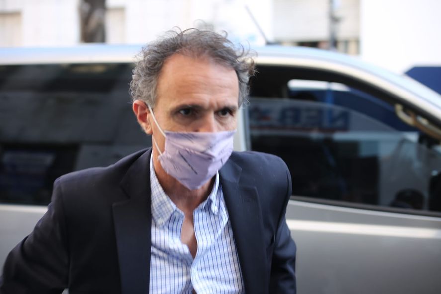 El ministro de Obras Públicas, Gabriel Katopódis, otra de las figuras nacionales de renombre en el acto de jura del nuevo gabinete de Axel Kicillof