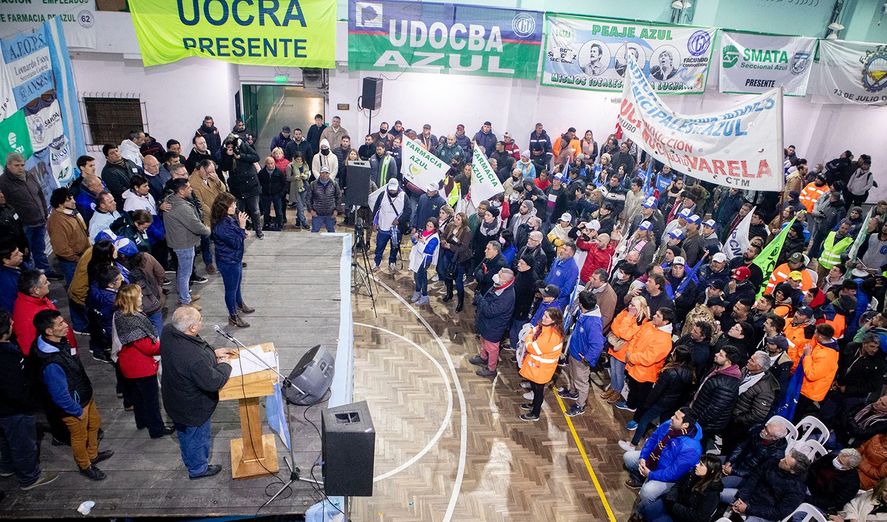 En Azul 28 de los 32 gremios locales se sumaron al nuevo armado regional de la CGT
