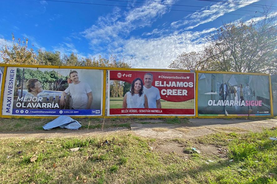 En el HCD de OIavarría no acuerdan cómo regular la cartelería electoral
