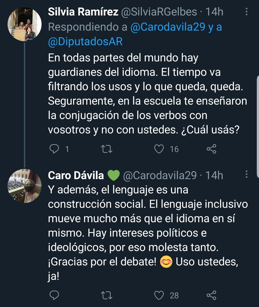 En redes comenzó un debate político por este proyecto de abogadas particulares para prohibir el uso de lenguaje inclusivo en organismos oficiales y en la educación
