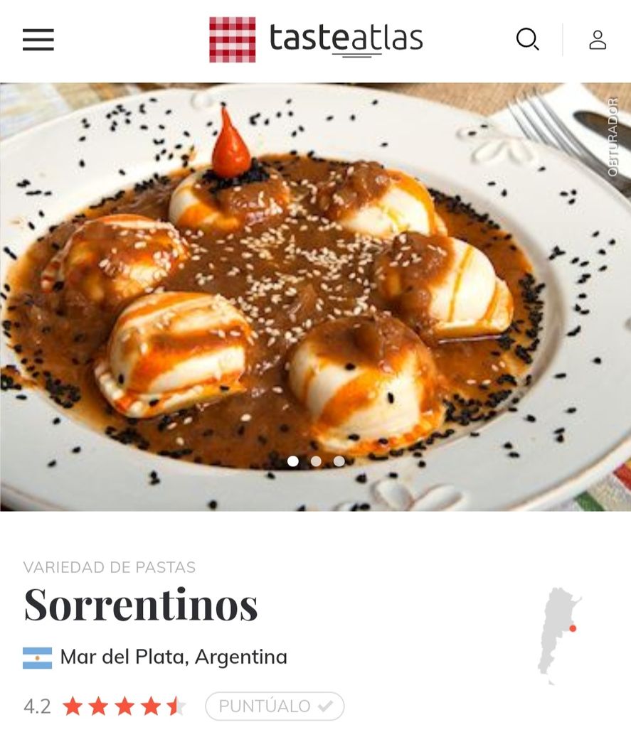 Entre los alimentos típicos de la provincia de Buenos Aires más valorados en el sitio Tasteatlas se encuentran los sorrentinos de Mar del Plata y el postre tradicional de Balcarce