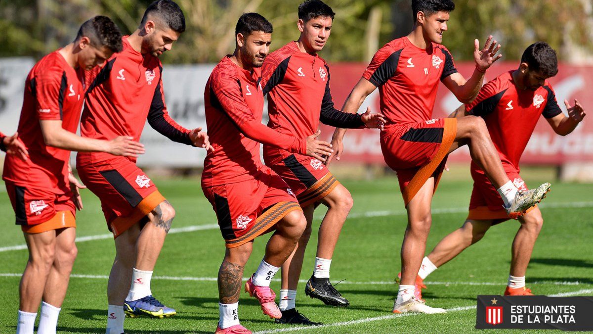 Estudiantes entrenó pero sumó una gran preocupación