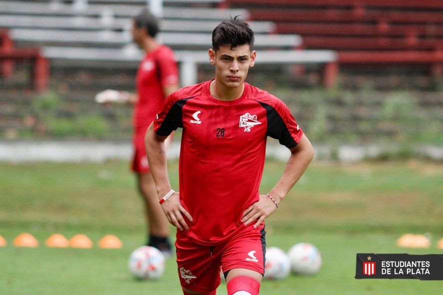 Zapiola venía buscando su primer gol en Estudiantes desde el año pasado.