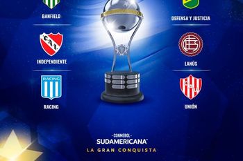La Copa Sudamericana también tendrá su sorteo este mediodía.