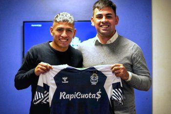 Eric Ramírez renovó su contrato en Gimnasia (Prensa GELP)