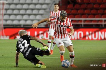 Iván Erquiaga, lateral izquierdo de Estudiantes