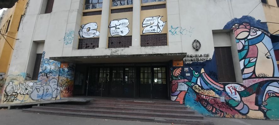 Las escuelas de La Plata, las más afectadas por los paros.