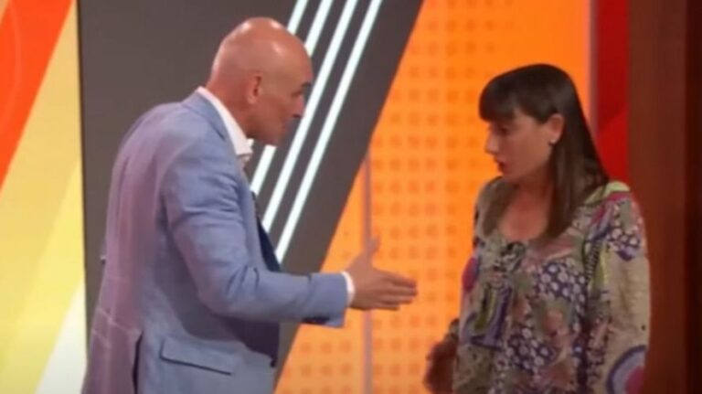 El cruce televisivo entre José Luis Espert y Romina Del Pla