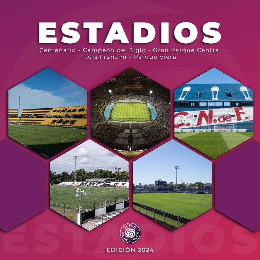 Los estadios en los que se jugará la Serie Río de La Plata en la que participará Gimnasia. Los estadios en los que se jugará la Serie Río de La Plata en la que participará Gimnasia.