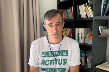 Esteban Bullrich busca aprobar un tratamiento contra la ELA a instancias de Joe Biden.