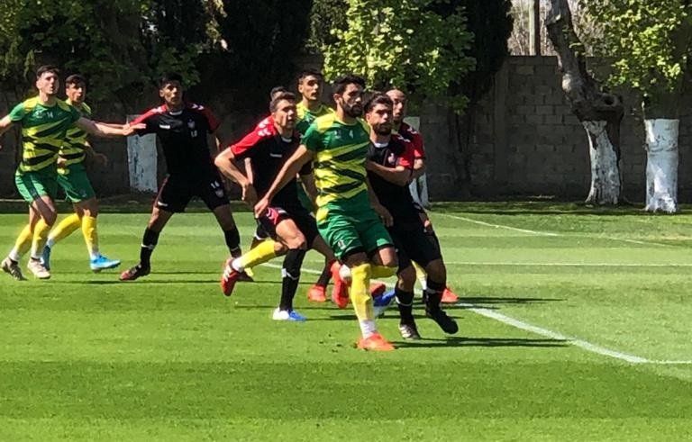 Chacarita, el único rival amistoso que tuvo Defensa hasta ahora.