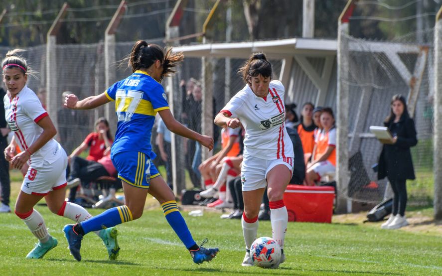 Estudiantes cayó 2-0 ante Boca en el fútbol femenino de AFA.