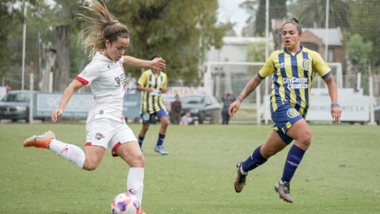 Fútbol femenino: Estudiantes igualó con Rosario Central
