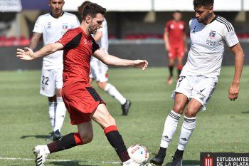 Boselli jugó su primer amistoso en su regreso a Estudiantes (Foto: Prensa EDLP).