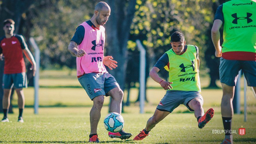 Estudiantes inició la octava semana de entrenamiento