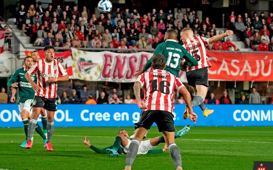 Estudiantes venció a Goiás por la ida de los Octavos de la Copa Sudamericana. (Foto: prensa EDLP)