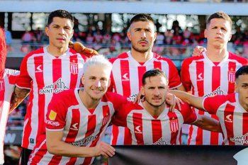 Luciano Lollo, en un 11 titular de Estudiantes en UNO. El viernes no podrá estar.