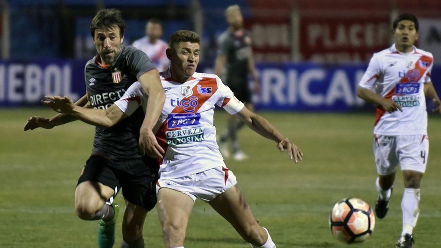 El último rival de Bolivia que enfrentó Estudiantes fue Nacional Potosí, también por Copa Sudamericana.