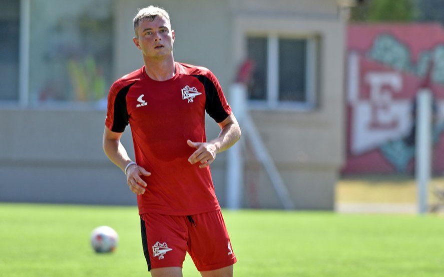 Pellegrini no pudo jugar en el último amistoso de Estudiantes (Foto: Prensa EDLP).