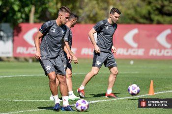 Estudiantes inició la pretemporada con mucha actividad.