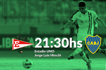 Estudiantes recibe a Boca en UNO en el cierre del domingo.