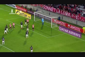 Resumen de la victoria de Estudiantes ante Bragantino por Copa Libertadores
