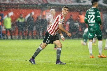 Gastón Benedetti en Estudiantes ante Banfield, por la Liga Profesional (Foto: Prensa EDLP)
