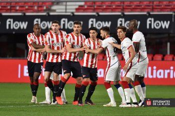 Estudiantes le ganó a San Lorenzo y lleva cinco sin caer.
