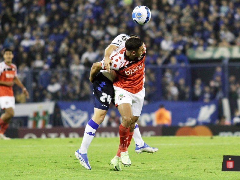 Estudiantes visitó a Vélez en el cierre del Grupo C de la Copa Libertadores (Prensa EDLP)