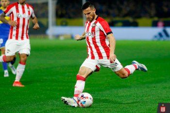 Pablo Piatti en Estudiantes, en su visita a Boca en la Bombonera