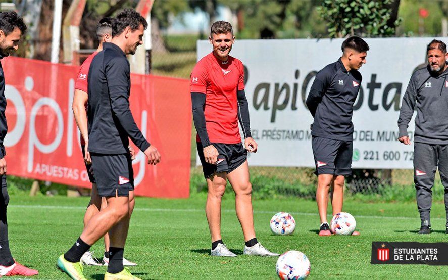 Nicolás Pasquini y Juan Sánchez Miño en Estudiantes