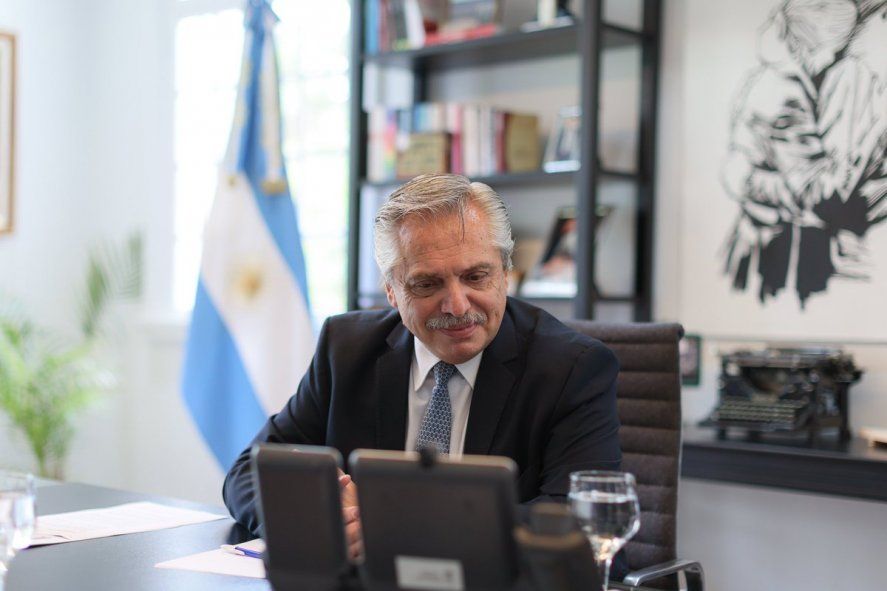 Alberto Fernández le agradeció a su par, Vladimir Putin, y le solicitó la necesidad de seguir contando con las vacunas