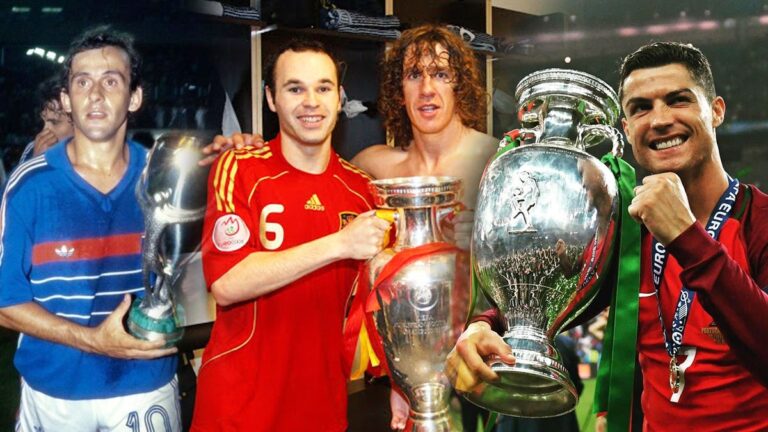 Eurocopa: los más ganadores y los campeones en carrera
