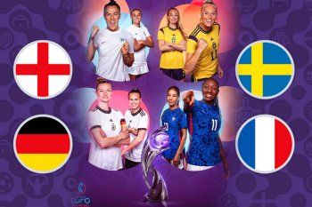 Inglaterra vs. Suecia y Alemania vs. Francia, las Semis de la Eurocopa Femenina 2022.