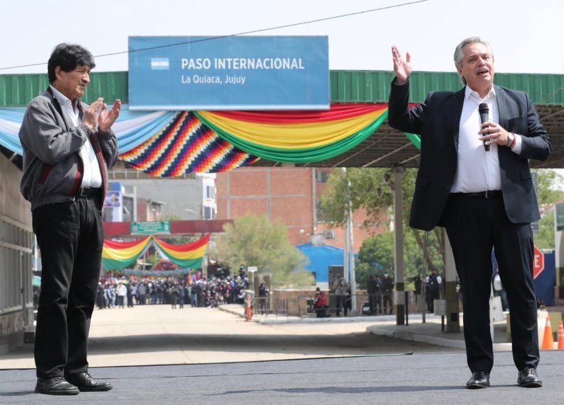 El acto oficial se realizó en el Paso Internacional de La Quiaca.