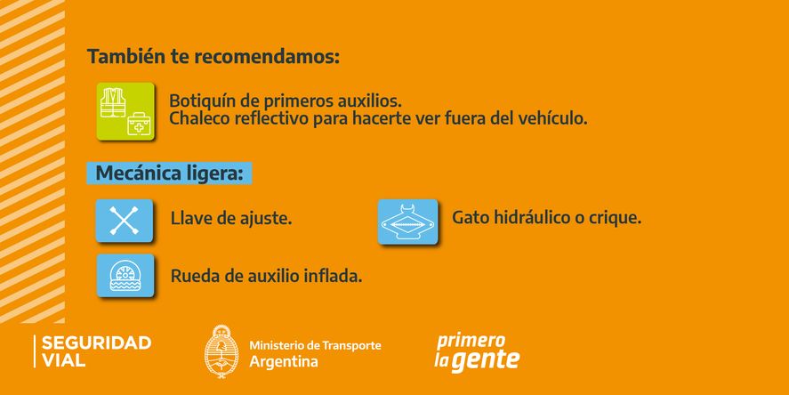 Del 1 al 7 de julio se conmemora la Semana de la Seguridad Vehicular y la Agencia Nacional de Seguridad Vial lanzó consejos para evitar incidentes.