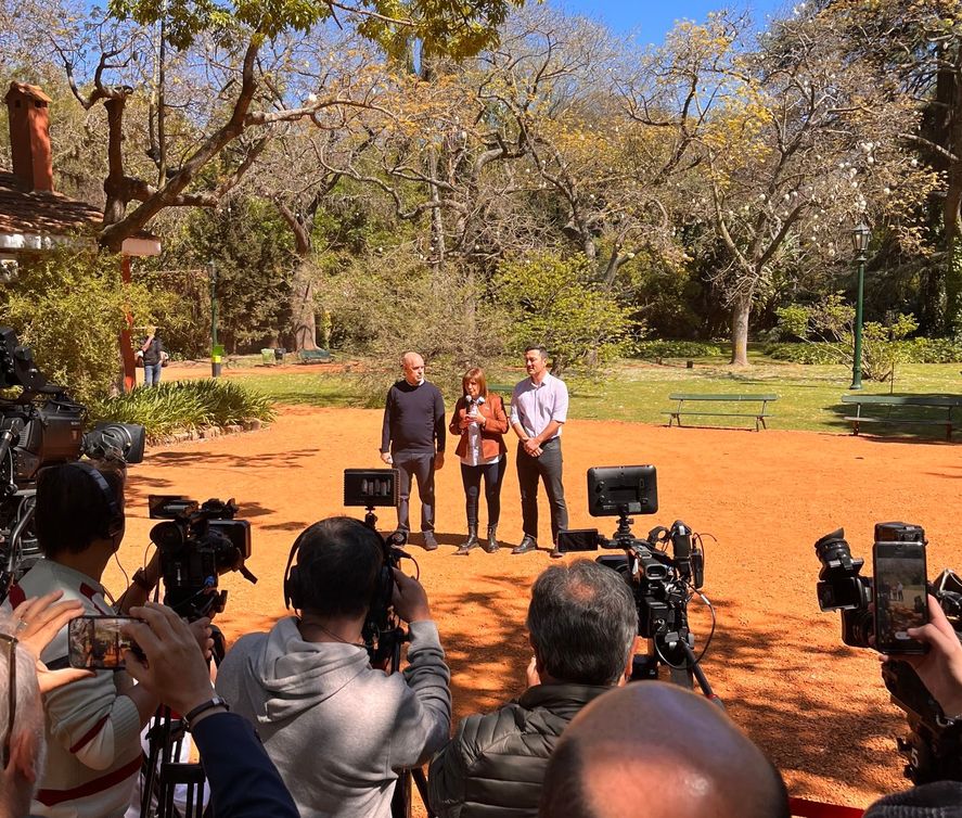 La candidata de JxC, Patricia Bullrich busca traccionar los votos de Horacio Rodríguez Larreta a una semana de las elecciones. La candidata de JxC, Patricia Bullrich busca traccionar los votos de Horacio Rodríguez Larreta a una semana de las elecciones.