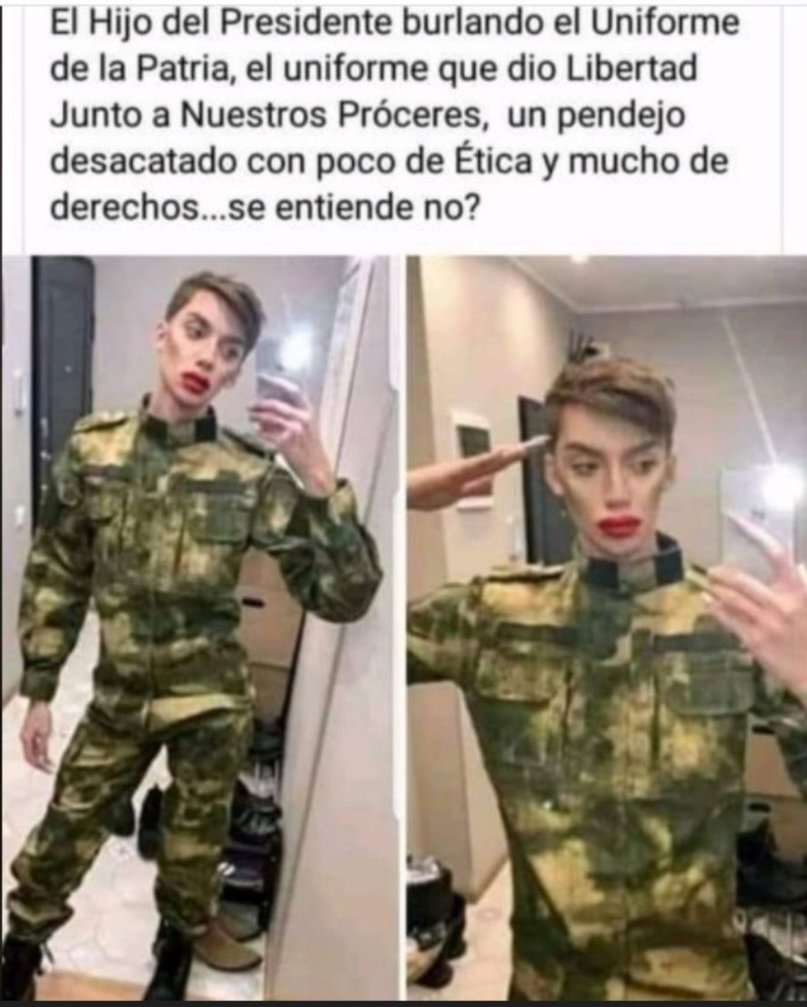 falso: la persona que aparece en la foto se llama Andrei Petrov y es un youtuber rumano. No es el hijo del presidente Alberto Fernández 