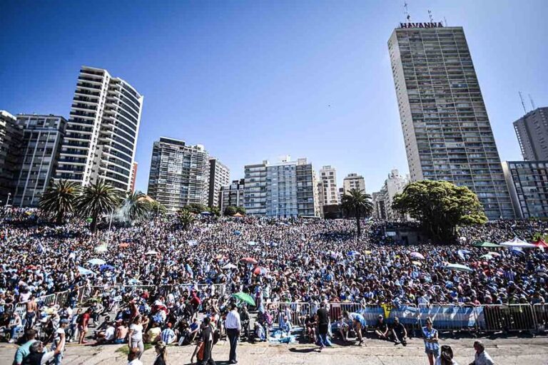 Pantalla gigante para ver a la Scaloneta en Mar del Plata