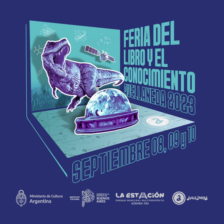Del 8 al 10 de septiembre se realizará una nueva edición de la Feria del Libro y del Conocimiento de Avellaneda. 