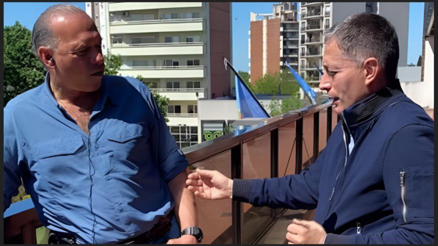 Fernando Gray y Sergio Berni, cumbre de "heridos" post PASO.