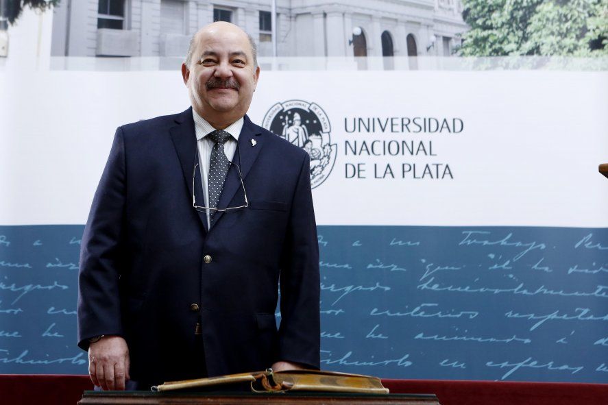 Fernando Tauber, del rectorado de la UNLP a querer ser intendente de La Plata.