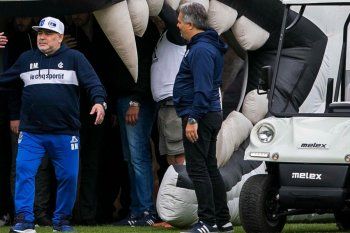 Ferrer siempre junto a Diego.