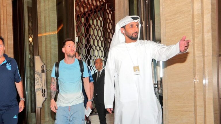 Mundial Qatar 2022: así fue la llegada de Lionel Messi