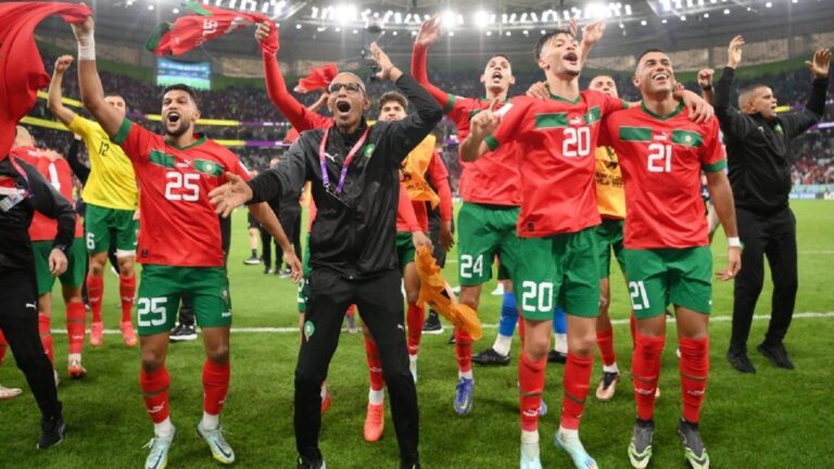 Marruecos hace historia: Le ganó a Portugal y está en semifinal