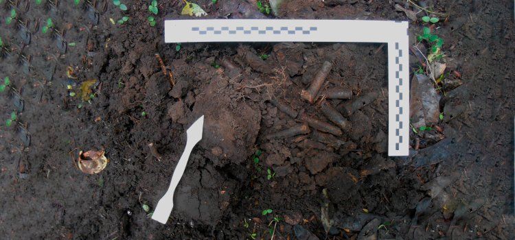 La muestra de artefactos recuperados de la batalla de La Verde supera los 300 elementos