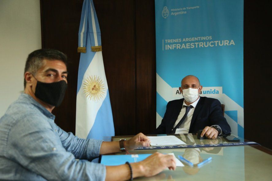 El acuerdo entre Trenes Argentinos y la Comunidad Mapuche habilita el uso precario de los terrenos de más de 4.600 metros cuadrados en la Estación Olascoaga, en el partido bonaerense de Bragado.