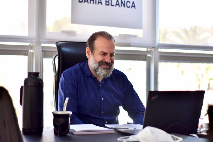 Federico Susbielles, presidente del Consorcio portuario de Bahía Blanca